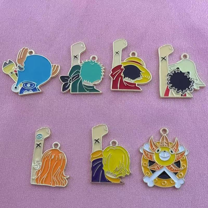 10PCS alloy drip oil cartoon p - огляд і ціна Earrings