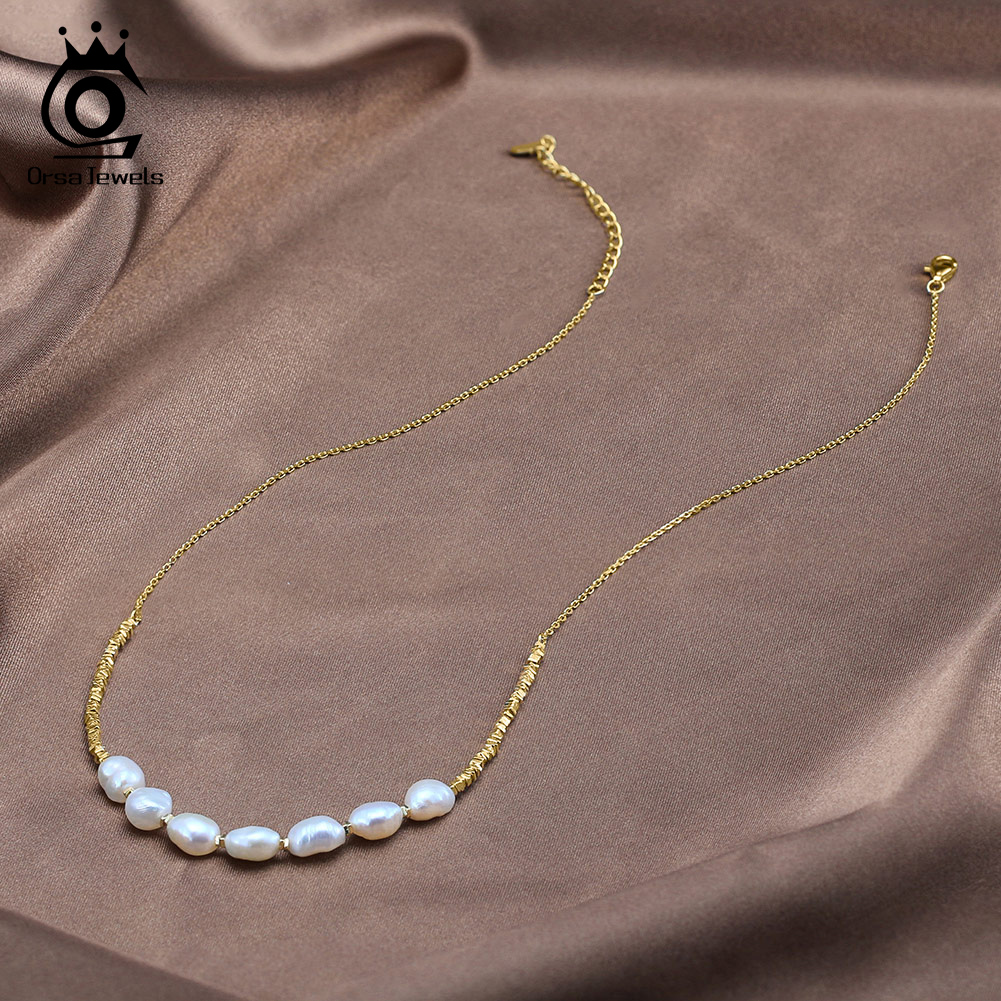 ORSA JEWELS Vintage 925 Sterli - огляд і ціна Pearl Choker Necklace Vintage
