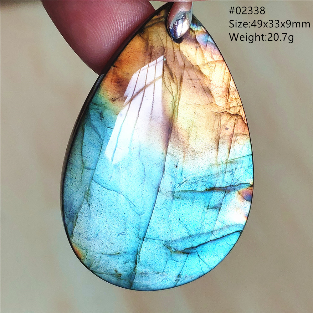 Natural Colorful Labradorite P - огляд і ціна 925 Sterling Silver Chain Necklace Men
