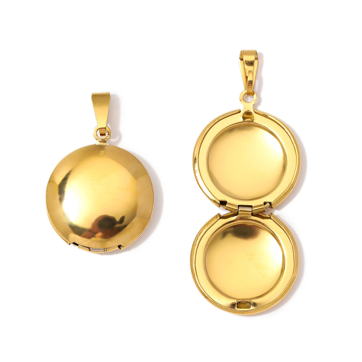 3pcs/Lot Wholesale Stainless S - огляд і ціна Heart Locket Necklace Photo