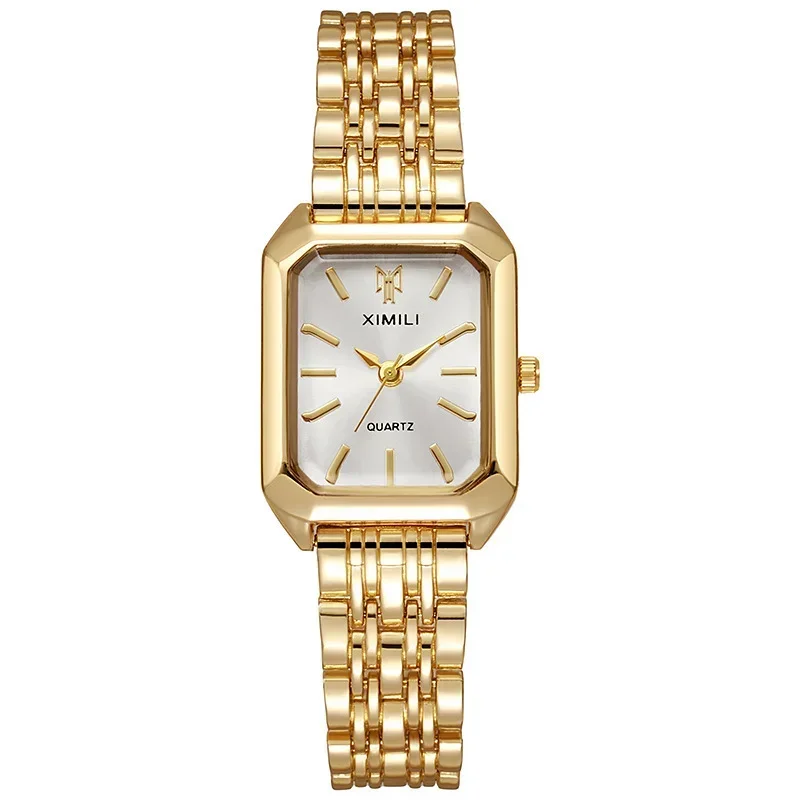 Women Retro Square Metal Band  - огляд і ціна Watch Accessories
