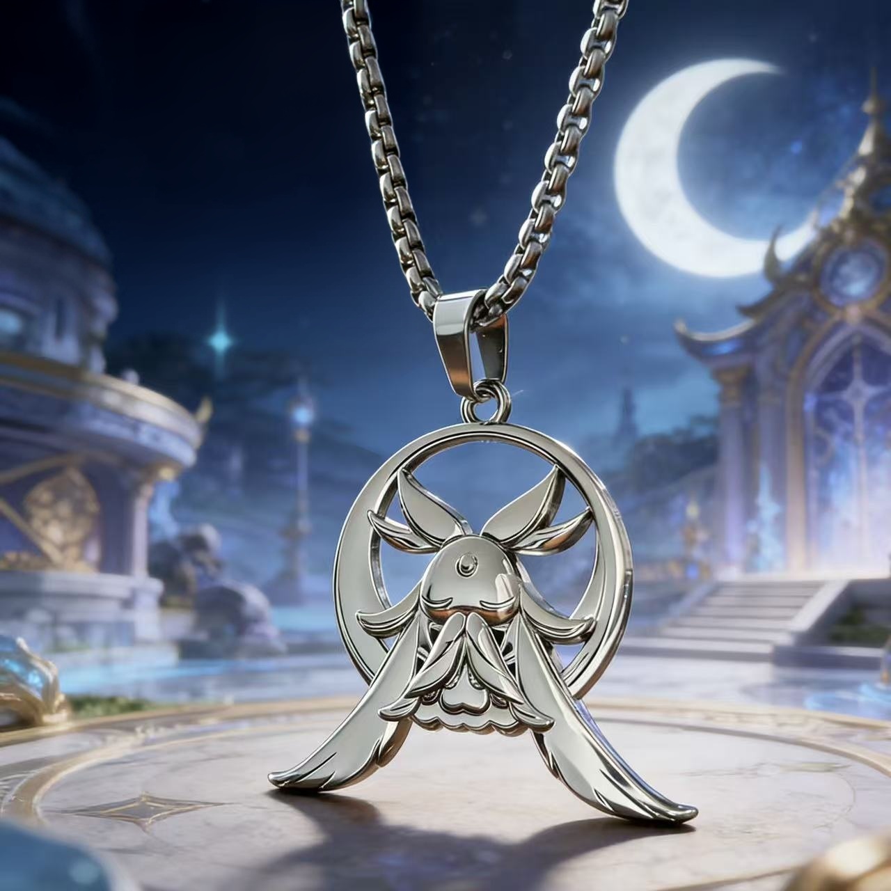 Game Genshin Impact Columbina  - огляд і ціна Anime Pendant Necklace