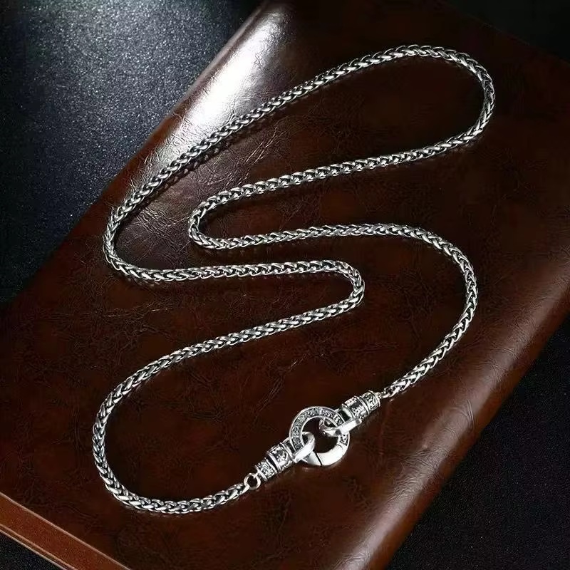 New 925 Sterling Silver Neckla - огляд і ціна 925 Sterling Silver Chain Necklace Men