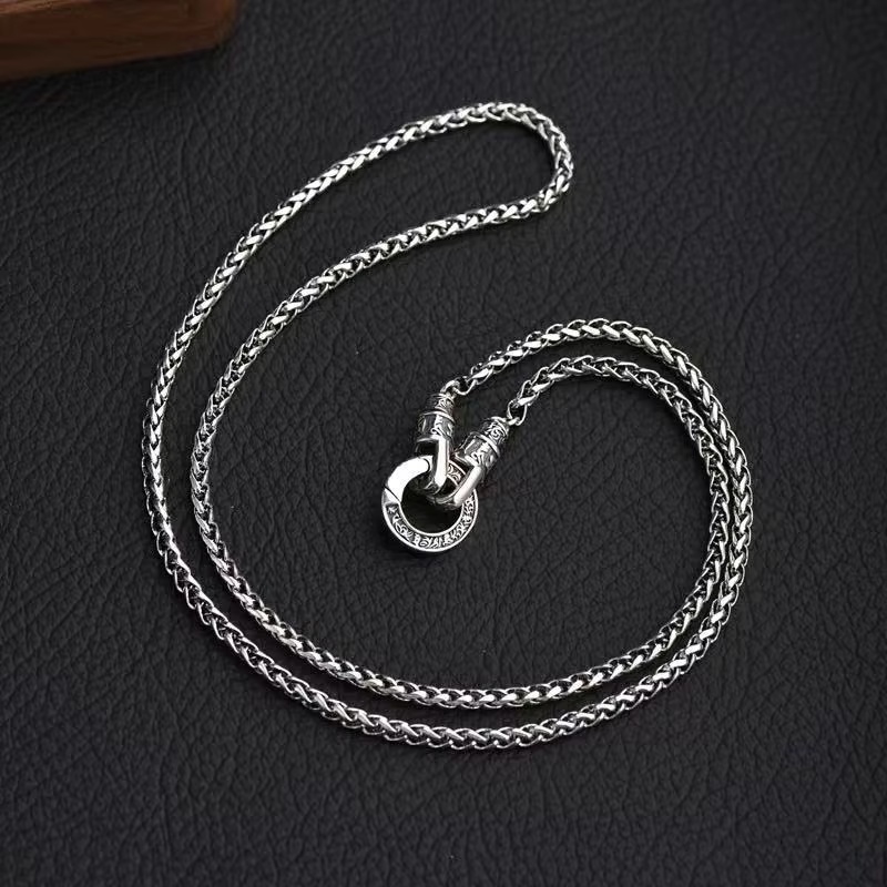 New 925 Sterling Silver Neckla - огляд і ціна 925 Sterling Silver Chain Necklace Men