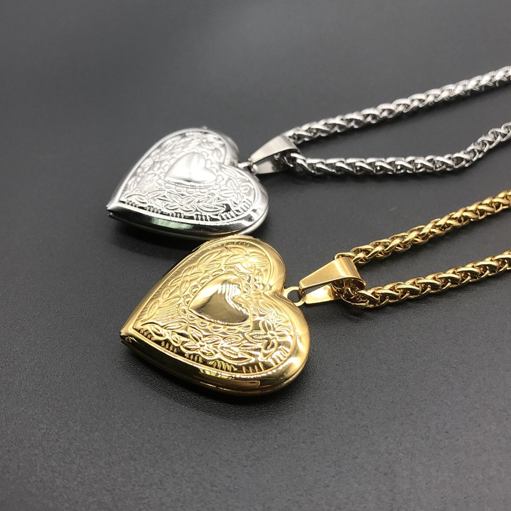 Love Heart Secret Message Lock - огляд і ціна Heart Locket Necklace Photo