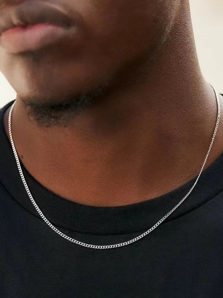 Men Stainless Steel Basic Chai - огляд і ціна Cuban Link Chain 12Mm